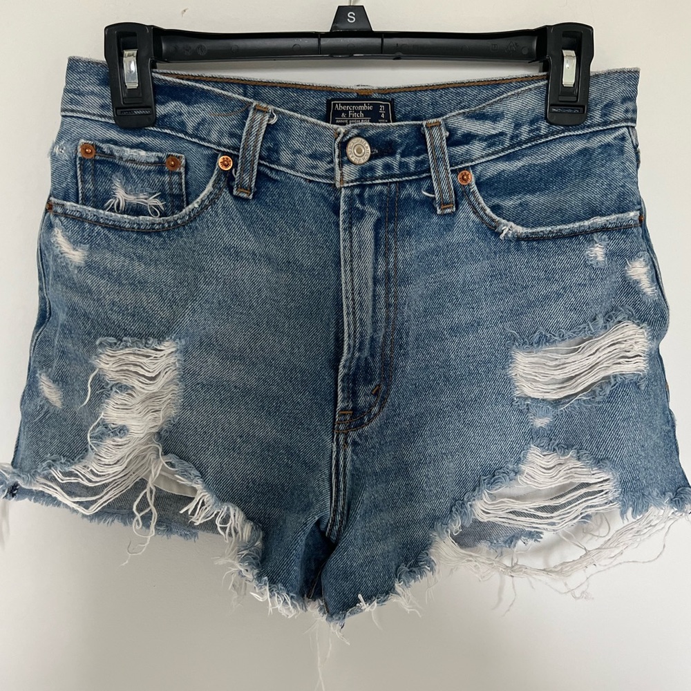 Abercrombie jean shorts